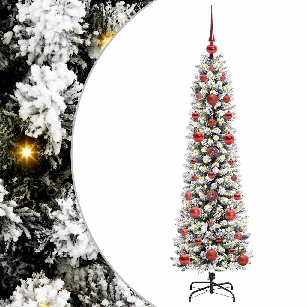 Umělý Vánoční Stromeček Bílá 120 Cm Pvc, Kov A Plast