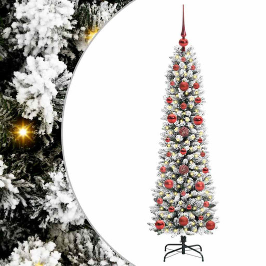 Umělý Vánoční Stromeček Bílá 120 Cm Pvc, Kov A Plast