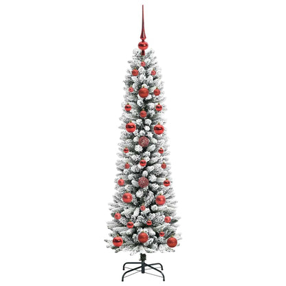 Umělý Vánoční Stromeček Bílá 120 Cm Pvc, Kov A Plast