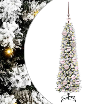 Umělý Vánoční Stromeček Bílá 120 Cm Pvc, Kov A Plast