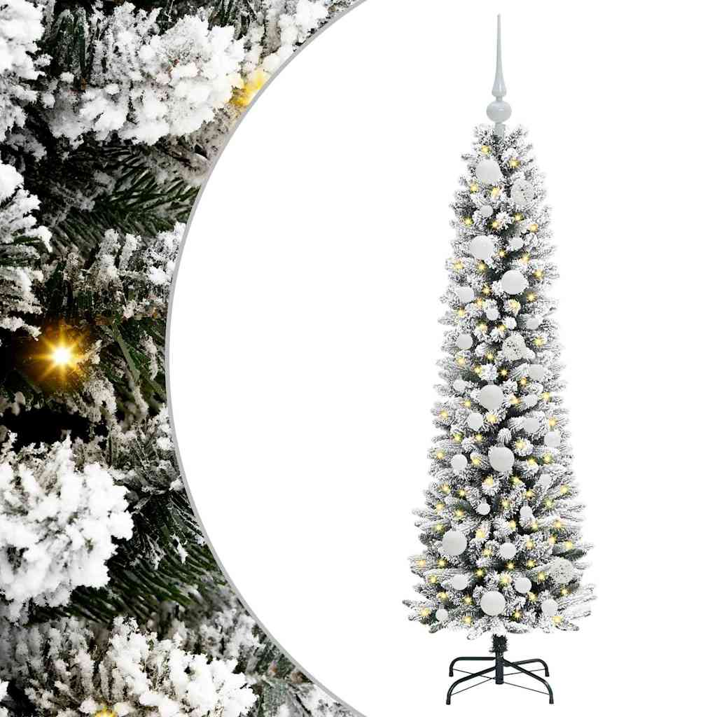 Umělý Vánoční Stromeček Bílá 120 Cm Pvc, Kov A Plast