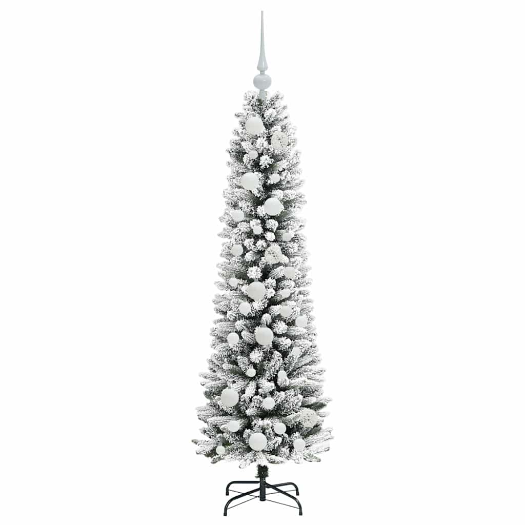 Umělý Vánoční Stromeček Bílá 120 Cm Pvc, Kov A Plast