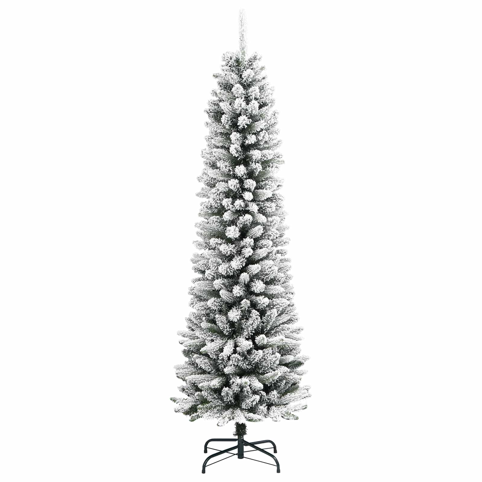 Umělý Vánoční Stromeček Bílá 150 Cm Pvc, Kov A Plast