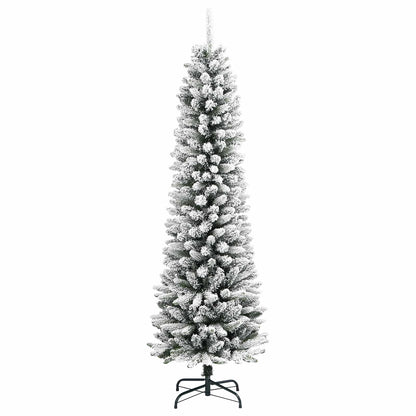 Umělý Vánoční Stromeček Bílá 150 Cm Pvc, Kov A Plast