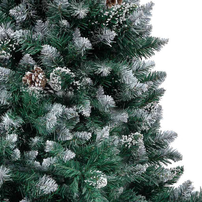 Umělý Vánoční Stromeček Zelená 180 Cm Pvc, Ocel A Plast