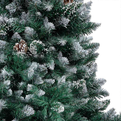Umělý Vánoční Stromeček Zelená 180 Cm Pvc, Ocel A Plast