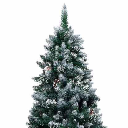 Umělý Vánoční Stromeček Zelená 180 Cm Pvc, Ocel A Plast