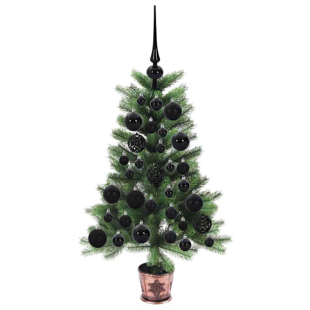 Vánoční Stromeček S 150 Led Diodami S Stojanem Zelená 65 Cm Pe
