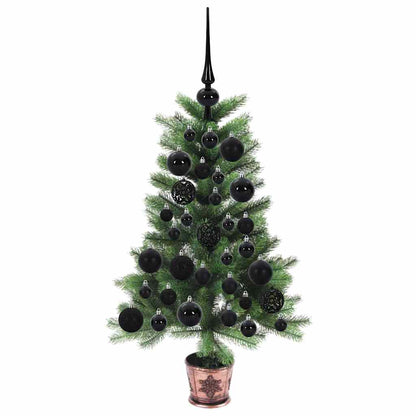 Vánoční Stromeček S 150 Led Diodami S Stojanem Zelená 65 Cm Pe