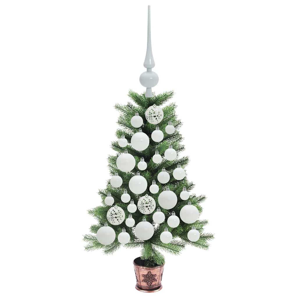 Vánoční Stromeček S 150 Led Diodami S Stojanem Zelená 65 Cm Pe