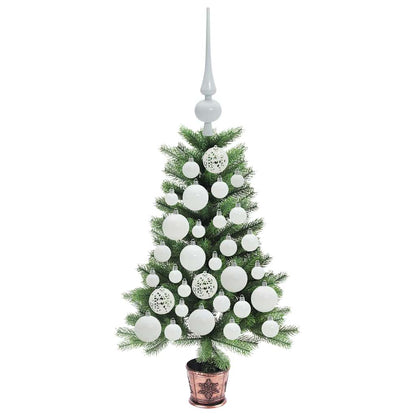 Vánoční Stromeček S 150 Led Diodami S Stojanem Zelená 65 Cm Pe