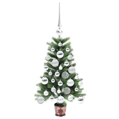 Vánoční Stromeček S 150 Led Diodami S Stojanem Zelená 65 Cm Pe