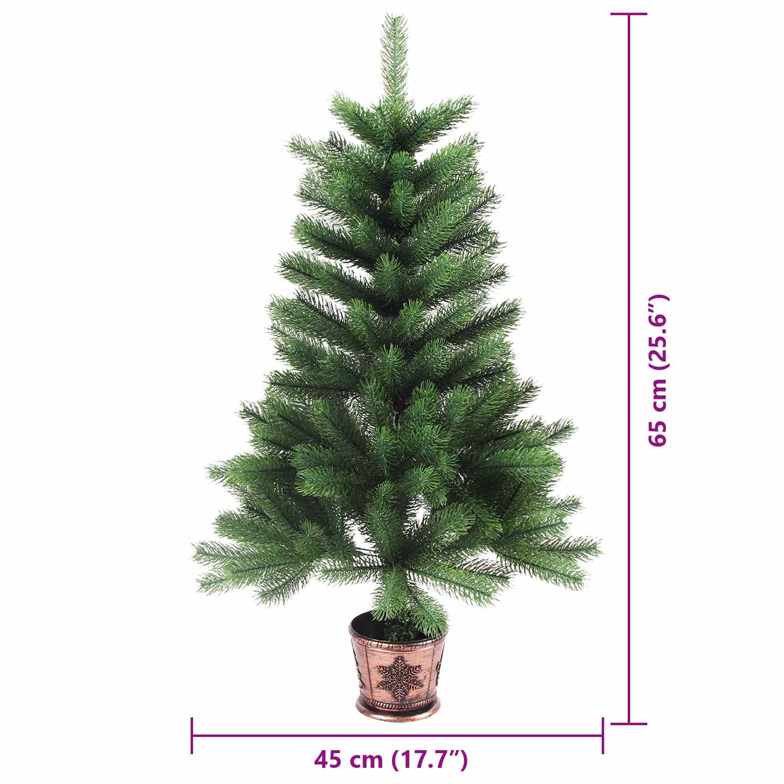 Vánoční Stromeček S 150 Led Diodami S Stojanem Zelená 65 Cm Pe