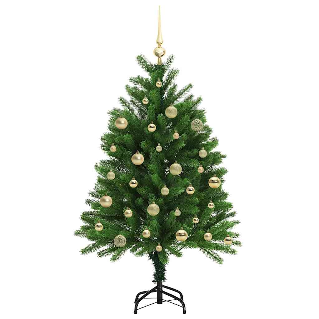 Vánoční Stromeček S 150 Led Diodami S Stojanem Zelená 120 Cm Pe