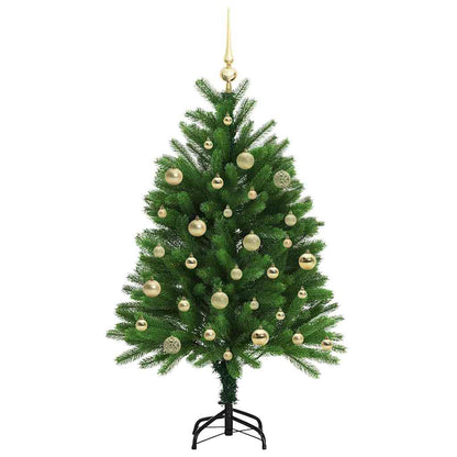 Vánoční Stromeček S 150 Led Diodami S Stojanem Zelená 120 Cm Pe