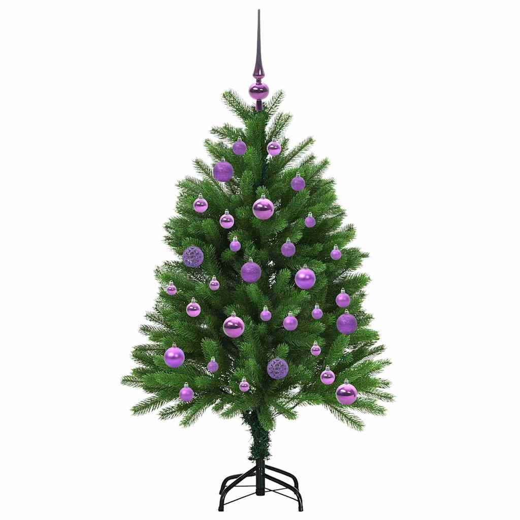 Vánoční Stromeček S 150 Led Diodami S Stojanem Zelená 120 Cm Pe