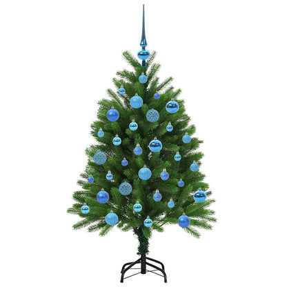 Vánoční Stromeček S 150 Led Diodami S Stojanem Zelená 120 Cm Pe