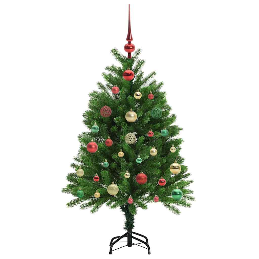 Vánoční Stromeček S 150 Led Diodami S Stojanem Zelená 120 Cm Pe