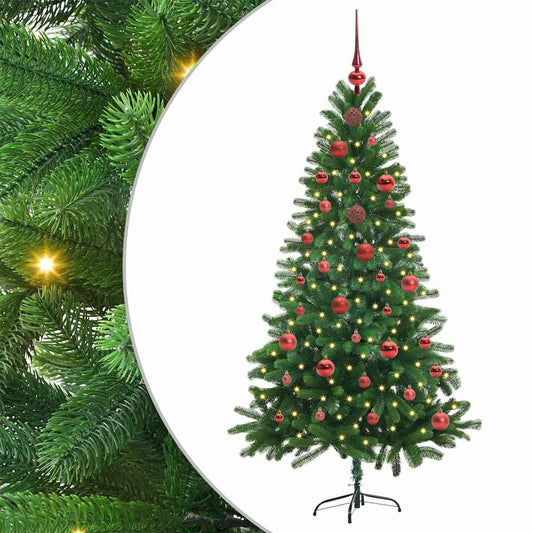 Vánoční Stromeček S 150 Led Diodami S Stojanem Zelená 150 Cm Pe