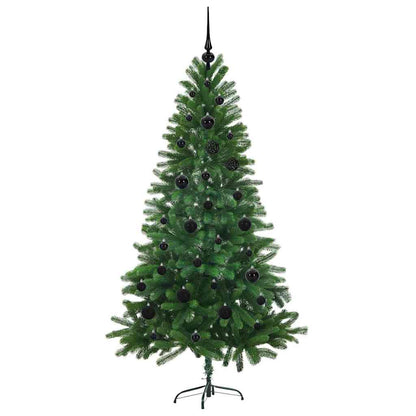 Vánoční Stromeček S 150 Led Diodami S Stojanem Zelená 150 Cm Pe