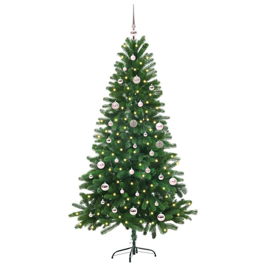 Vánoční Stromeček S 150 Led Diodami S Stojanem Zelená 150 Cm Pe