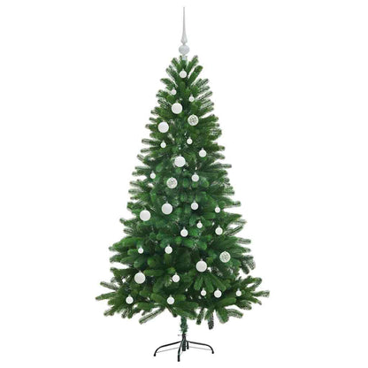 Vánoční Stromeček S 150 Led Diodami S Stojanem Zelená 150 Cm Pe