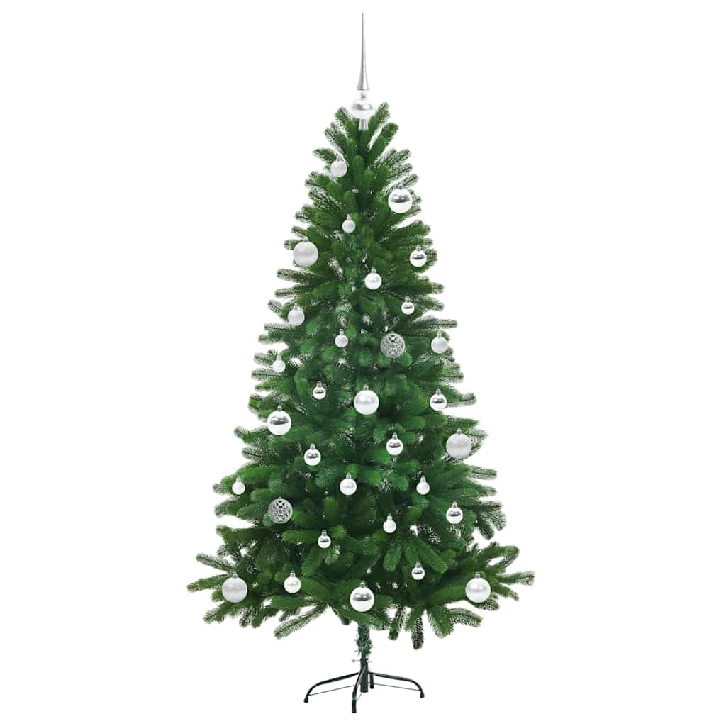 Vánoční Stromeček S 150 Led Diodami S Stojanem Zelená 150 Cm Pe