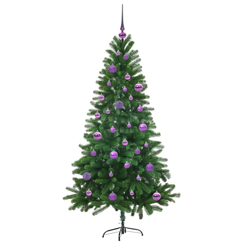 Vánoční Stromeček S 150 Led Diodami S Stojanem Zelená 150 Cm Pe