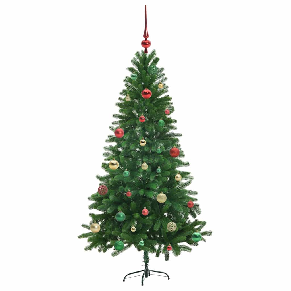 Vánoční Stromeček S 150 Led Diodami S Stojanem Zelená 150 Cm Pe
