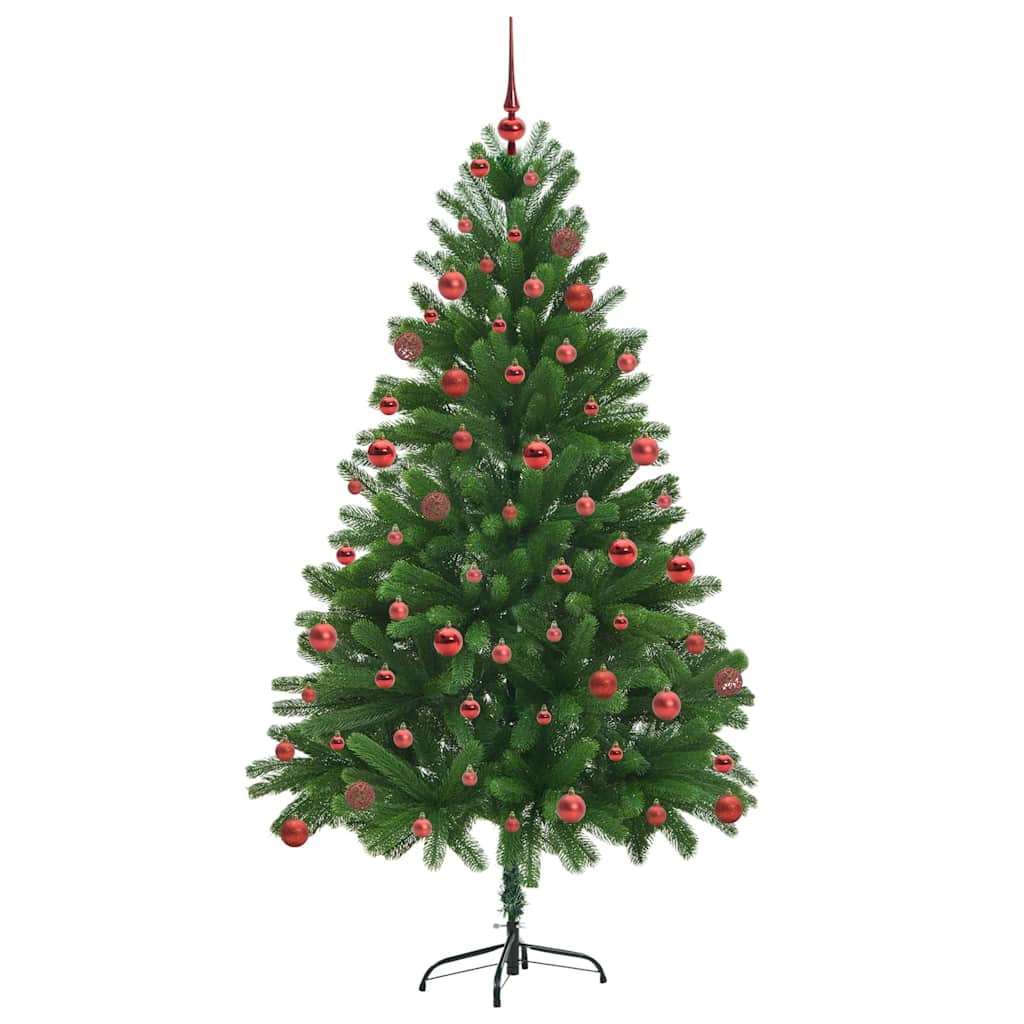 Vánoční Stromeček S 300 Led Diodami S Stojanem Zelená 180 Cm Pe