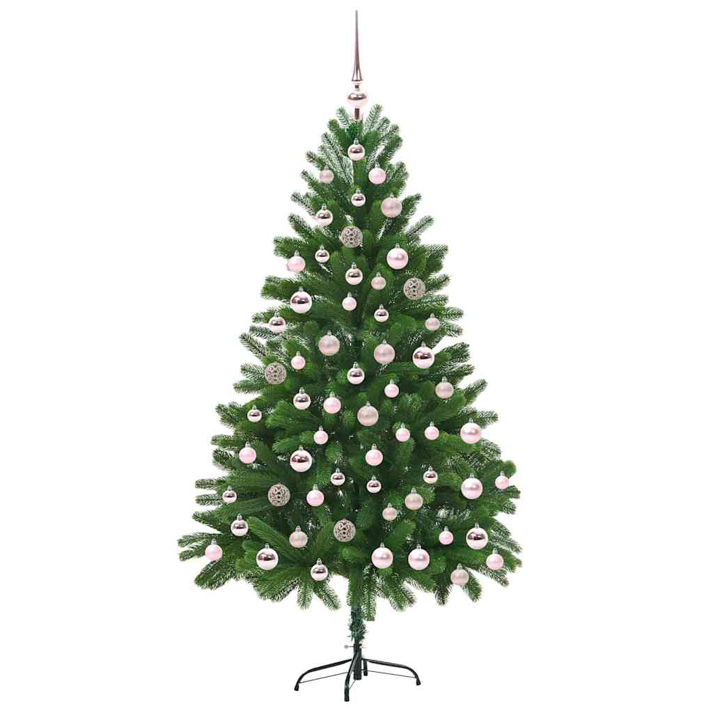 Vánoční Stromeček S 300 Led Diodami S Stojanem Zelená 180 Cm Pe