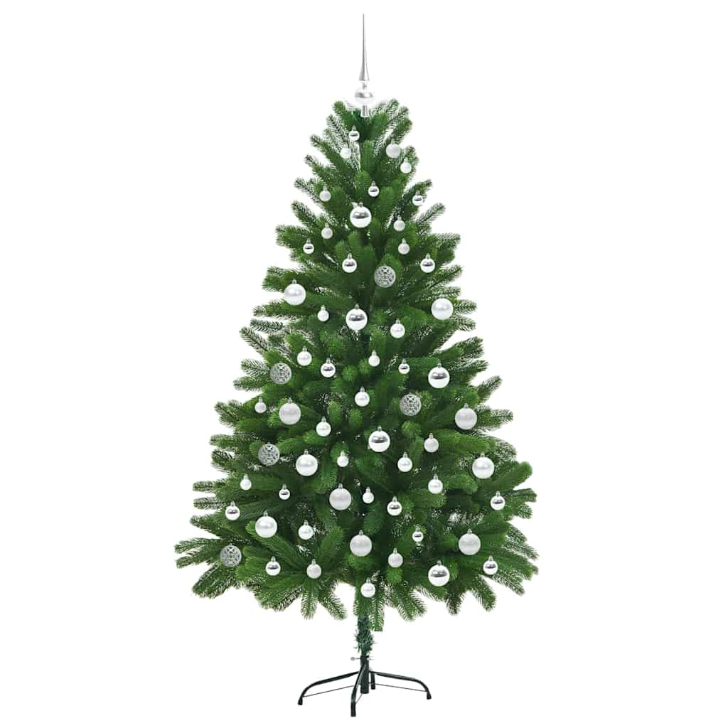 Vánoční Stromeček S 300 Led Diodami S Stojanem Zelená 180 Cm Pe