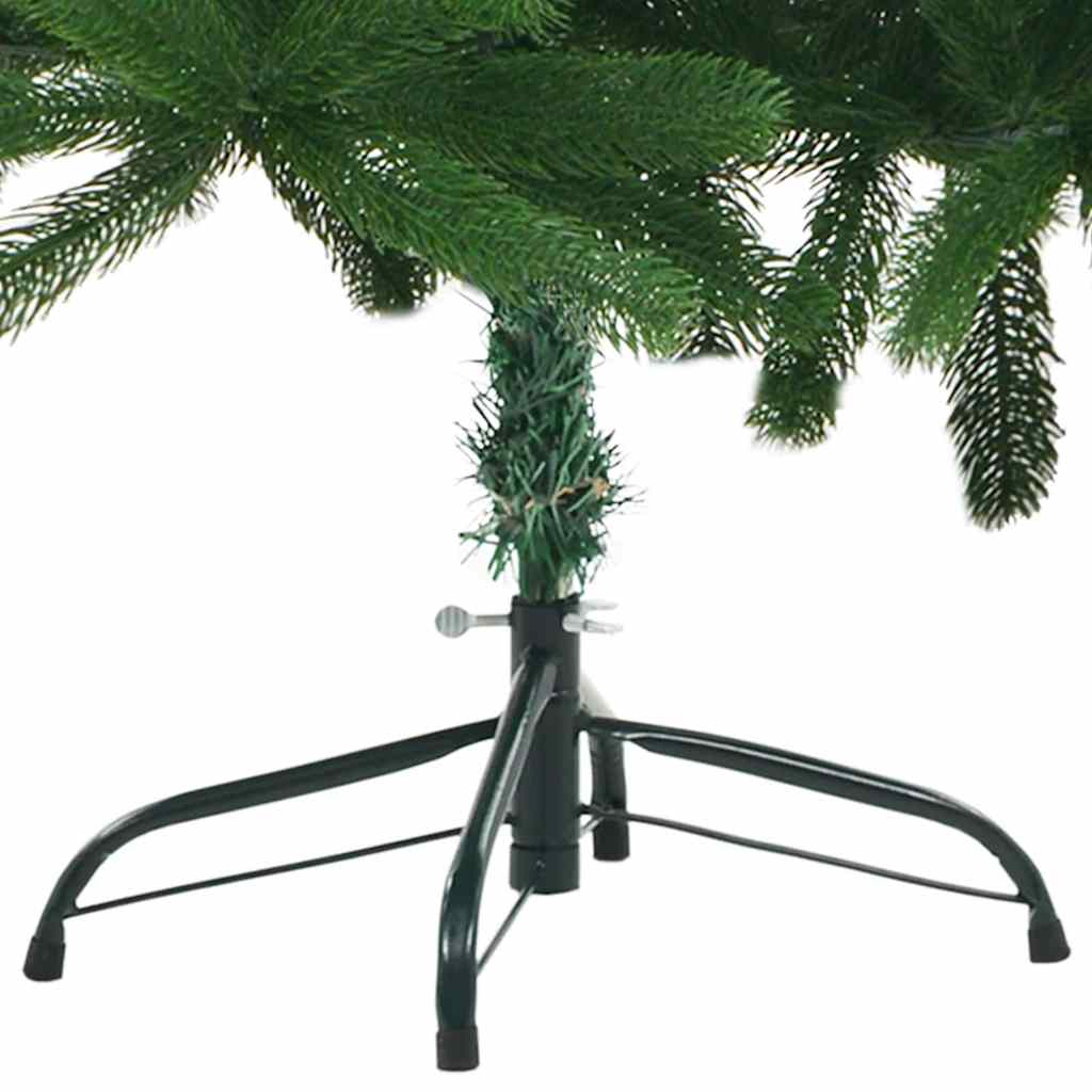 Vánoční Stromeček S 300 Led Diodami S Stojanem Zelená 180 Cm Pe