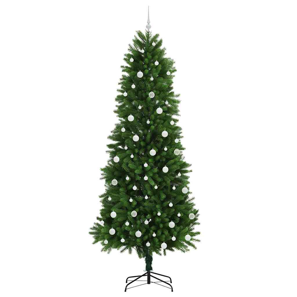 Vánoční Stromeček S 300 Led Diodami S Stojanem Zelená 240 Cm Pe