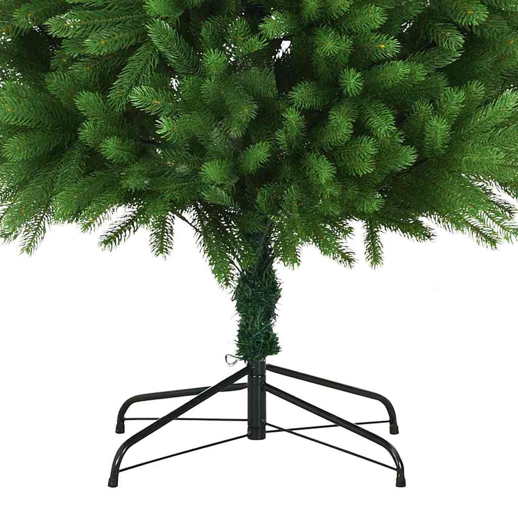 Vánoční Stromeček S 300 Led Diodami S Stojanem Zelená 240 Cm Pe