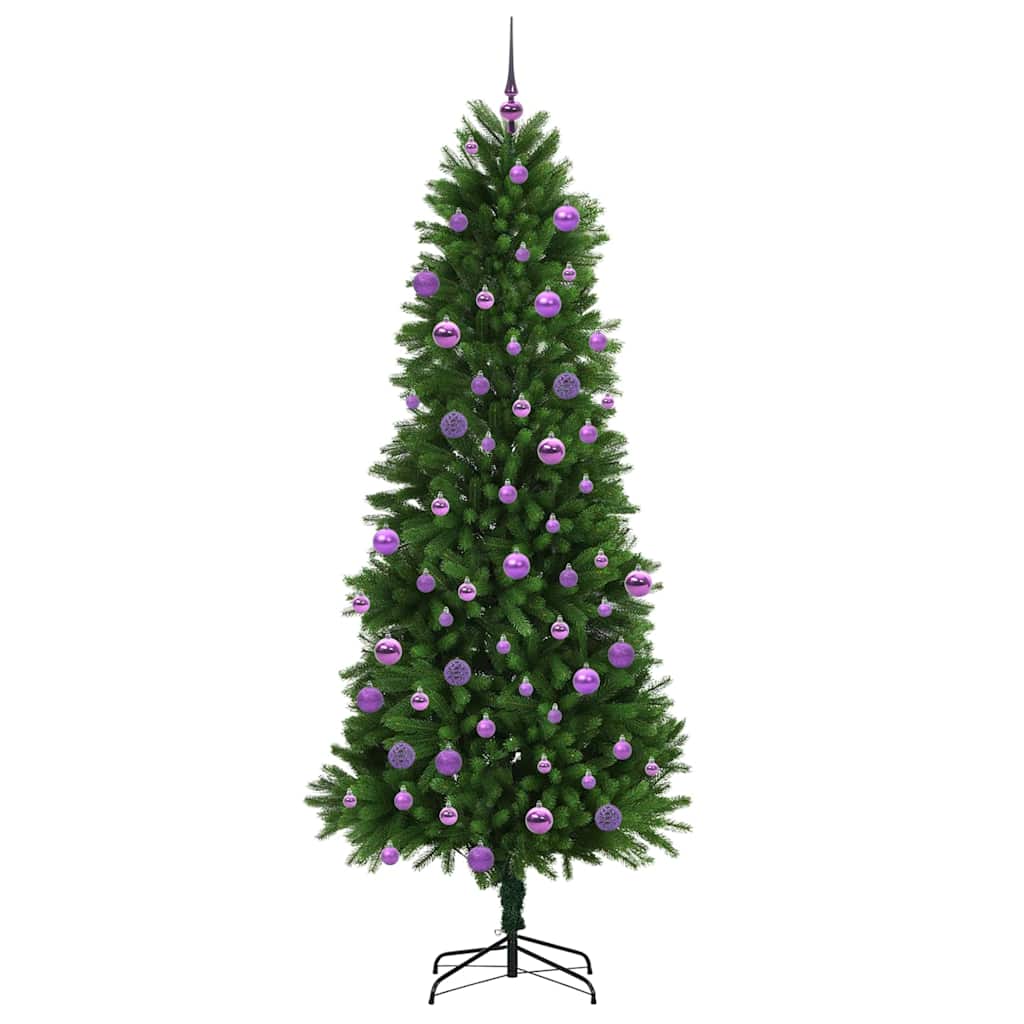 Vánoční Stromeček S 300 Led Diodami S Stojanem Zelená 240 Cm Pe