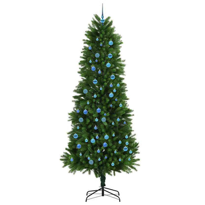 Vánoční Stromeček S 300 Led Diodami S Stojanem Zelená 240 Cm Pe