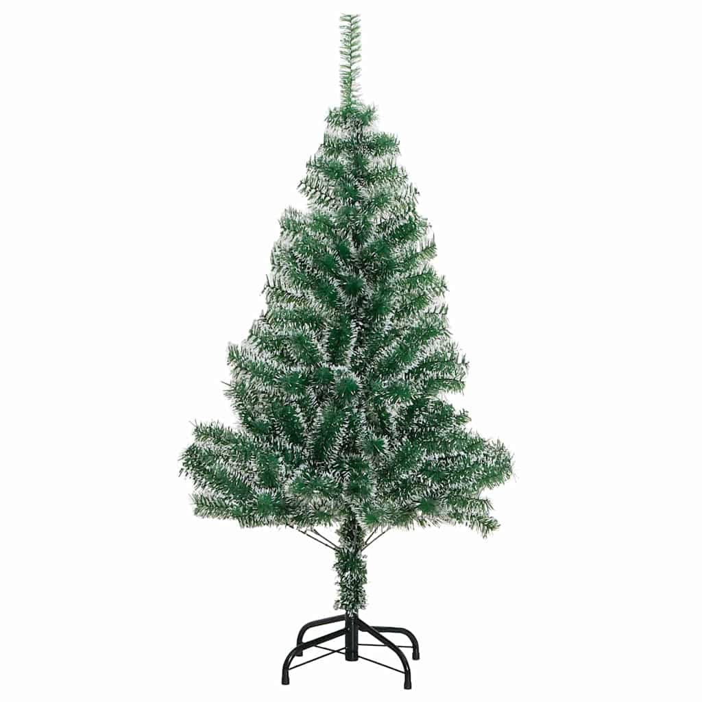 Umělý Vánoční Stromeček Se Sněhem A Led Osvětlením 120 Cm