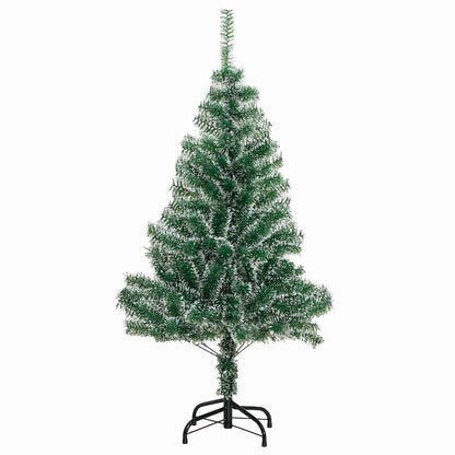 Umělý Vánoční Stromeček Se Sněhem A Led Osvětlením 120 Cm