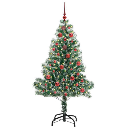 Umělý Vánoční Stromeček Se Sněhem A Led Osvětlením 150 Cm