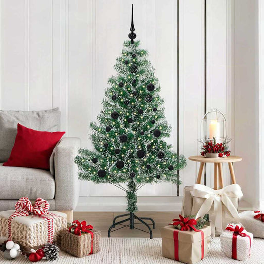 Umělý Vánoční Stromeček Se Sněhem A Led Osvětlením 150 Cm