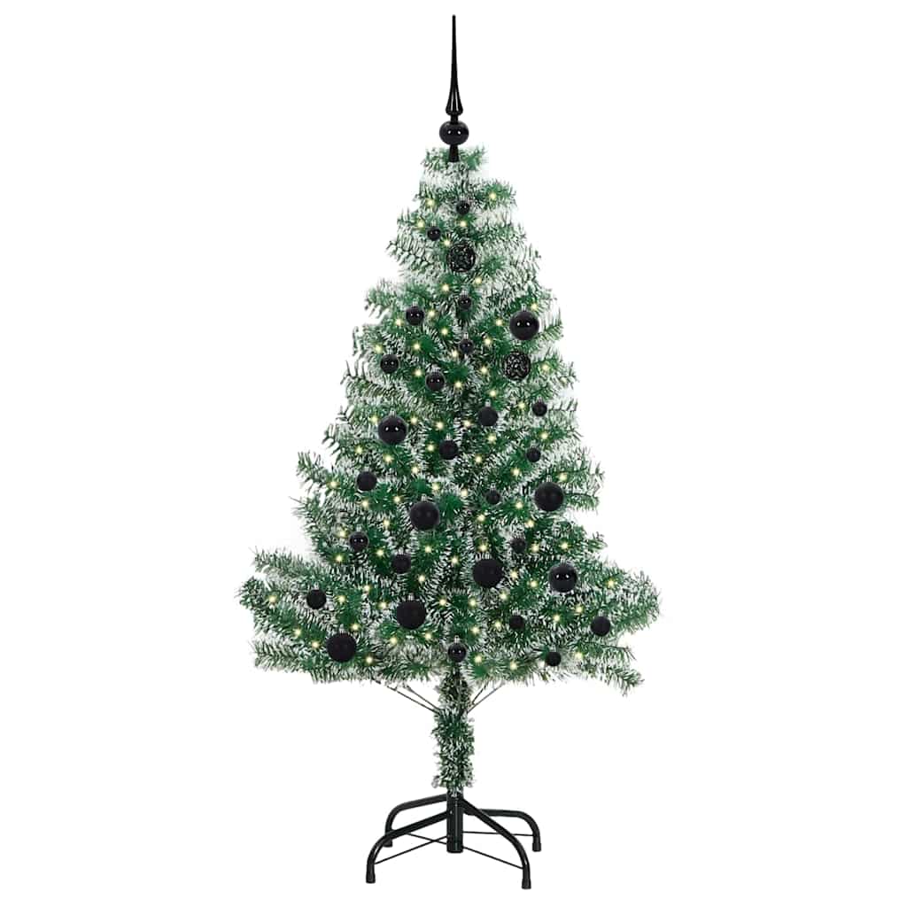 Umělý Vánoční Stromeček Se Sněhem A Led Osvětlením 150 Cm