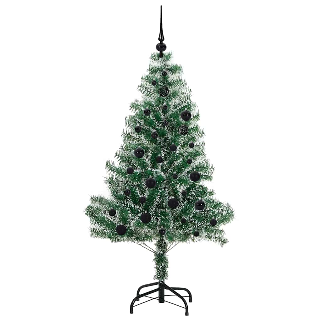 Umělý Vánoční Stromeček Se Sněhem A Led Osvětlením 150 Cm
