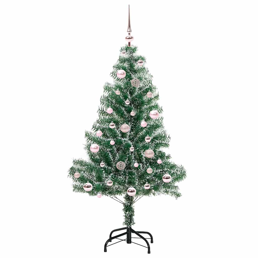 Umělý Vánoční Stromeček Se Sněhem A Led Osvětlením 150 Cm