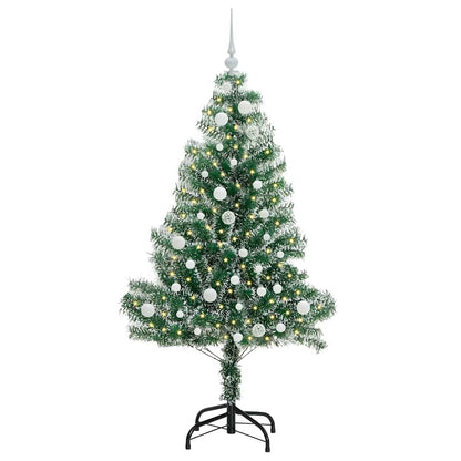 Umělý Vánoční Stromeček Se Sněhem A Led Osvětlením 150 Cm
