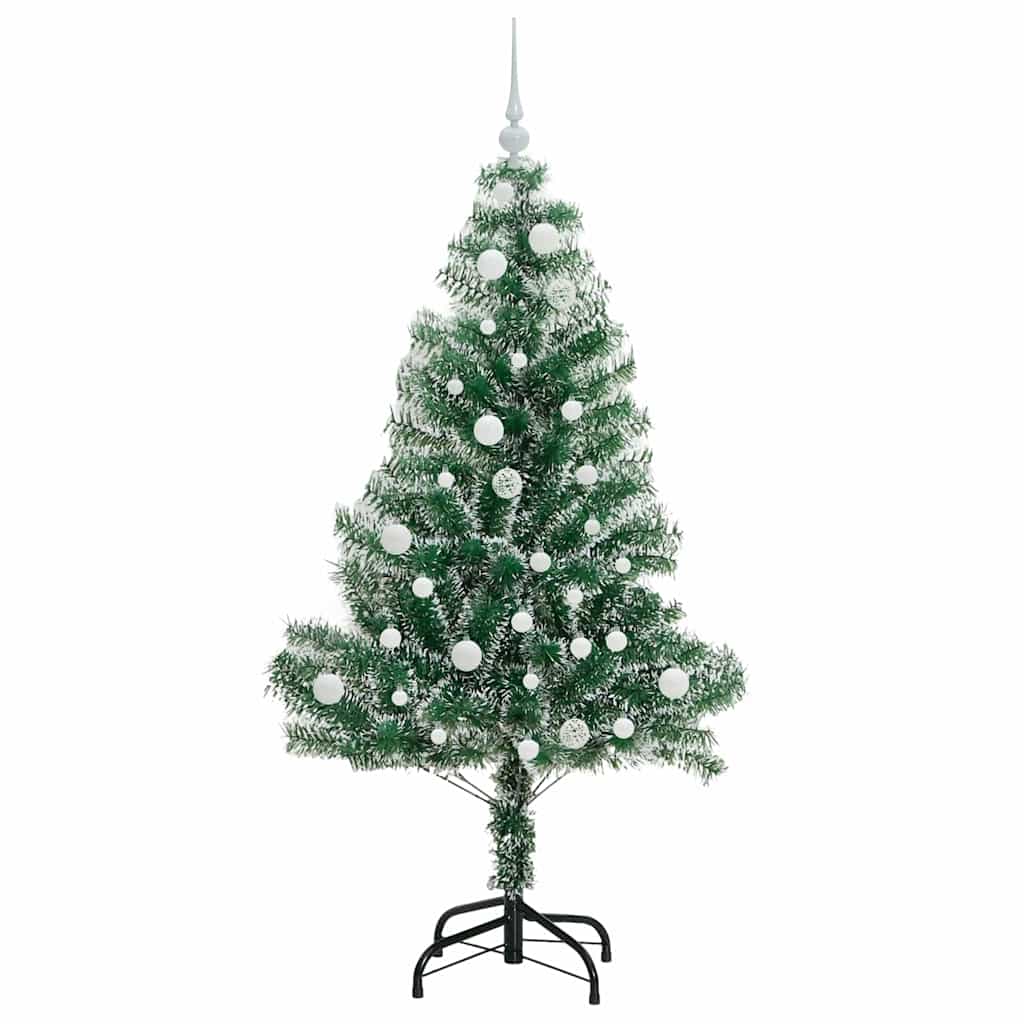 Umělý Vánoční Stromeček Se Sněhem A Led Osvětlením 150 Cm