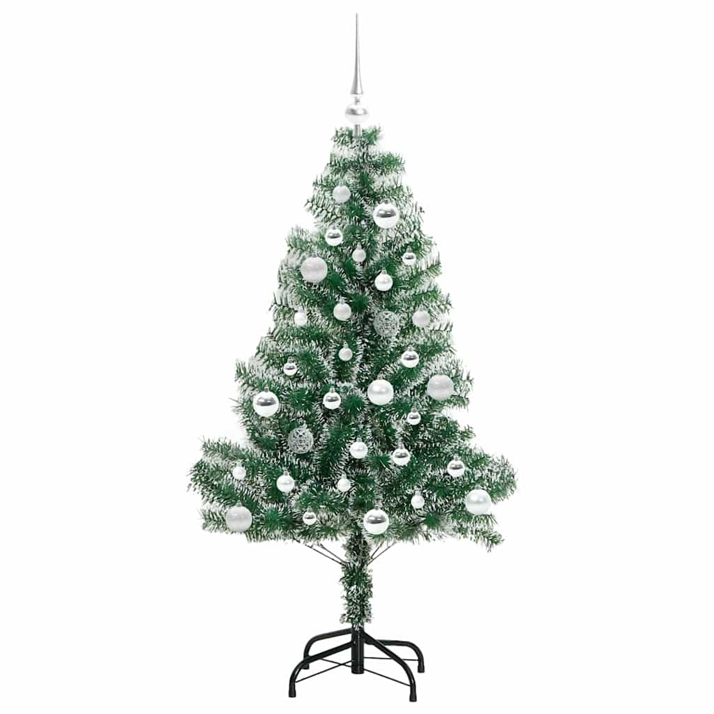 Umělý Vánoční Stromeček Se Sněhem A Led Osvětlením 150 Cm