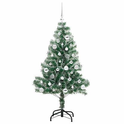 Umělý Vánoční Stromeček Se Sněhem A Led Osvětlením 150 Cm