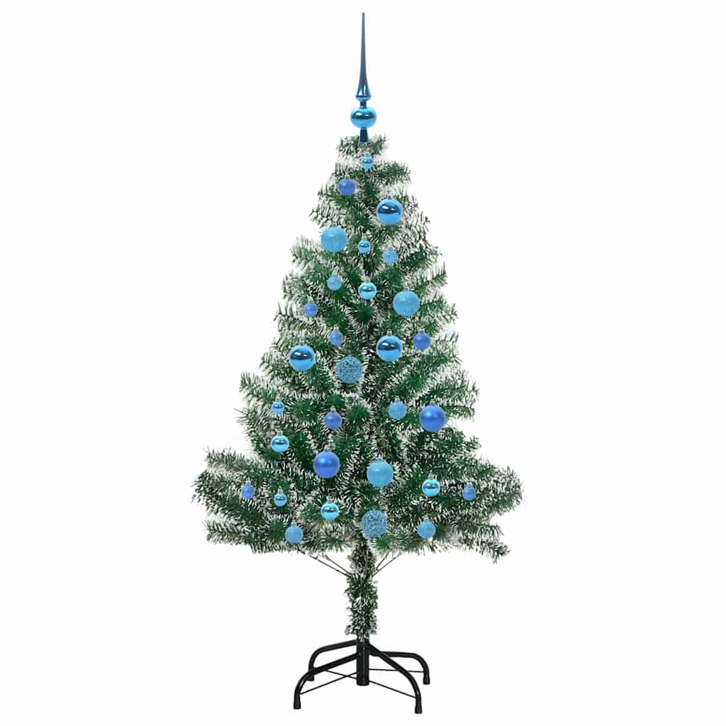 Umělý Vánoční Stromeček Se Sněhem A Led Osvětlením 150 Cm