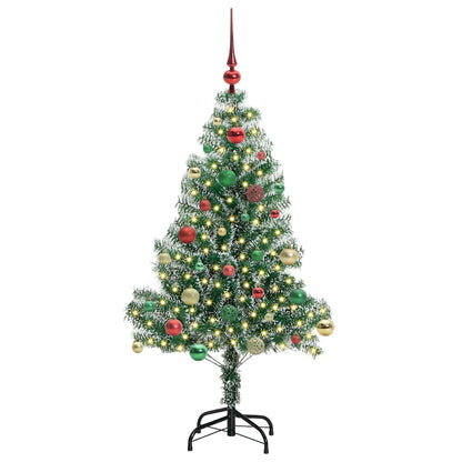 Umělý Vánoční Stromeček Se Sněhem A Led Osvětlením 150 Cm